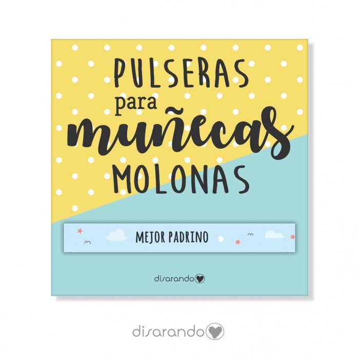 Pulsera mensaje Padrino