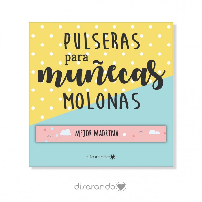 Pulsera mensaje Madrina