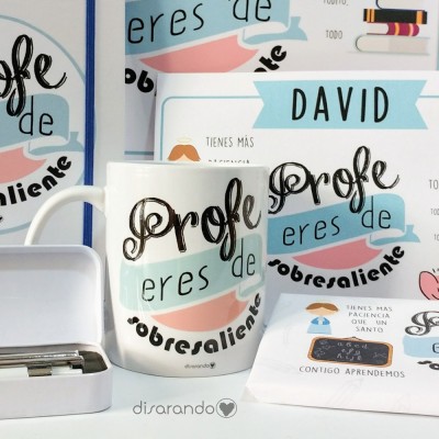 Kit profesor personalizado