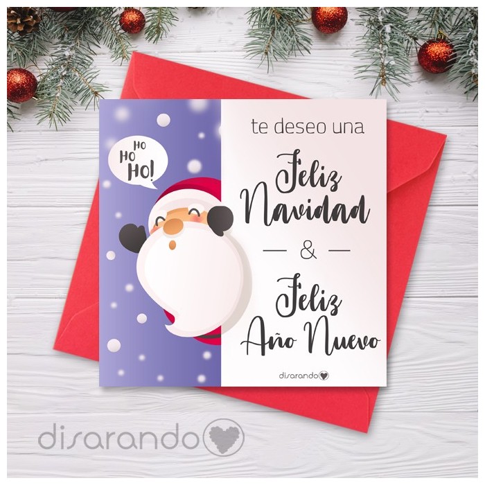 Tarjeta Navidad