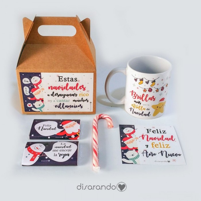 Kit Desayuno Navidad "Oh, Oh, Oh"