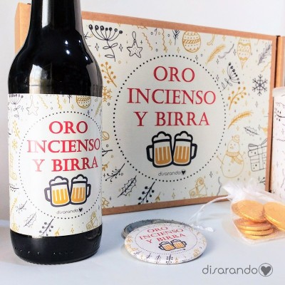 Kit Cerveza "Oro, incienso y... birra"