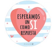 ¿Queréis ser mis padrinos?