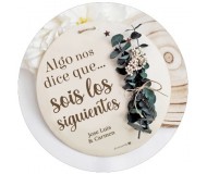 Placas con flores