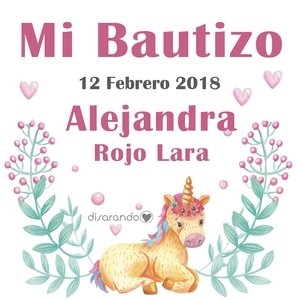 Etiquetas Bautizo