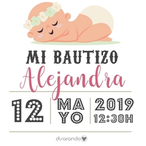 Etiquetas Bautizo