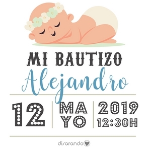 Etiquetas Bautizo