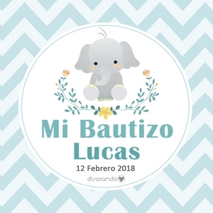 Etiquetas Bautizo