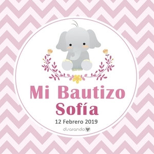 Etiquetas Bautizo