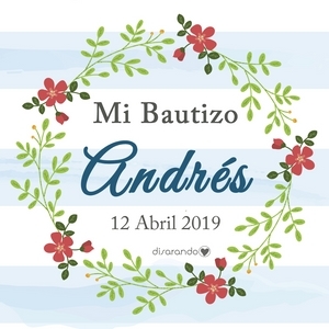 Etiquetas Bautizo