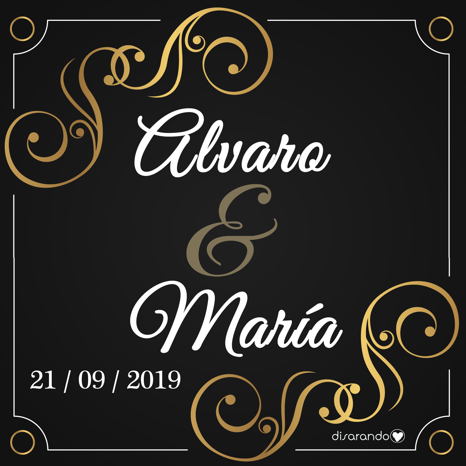 Etiquetas Boda
