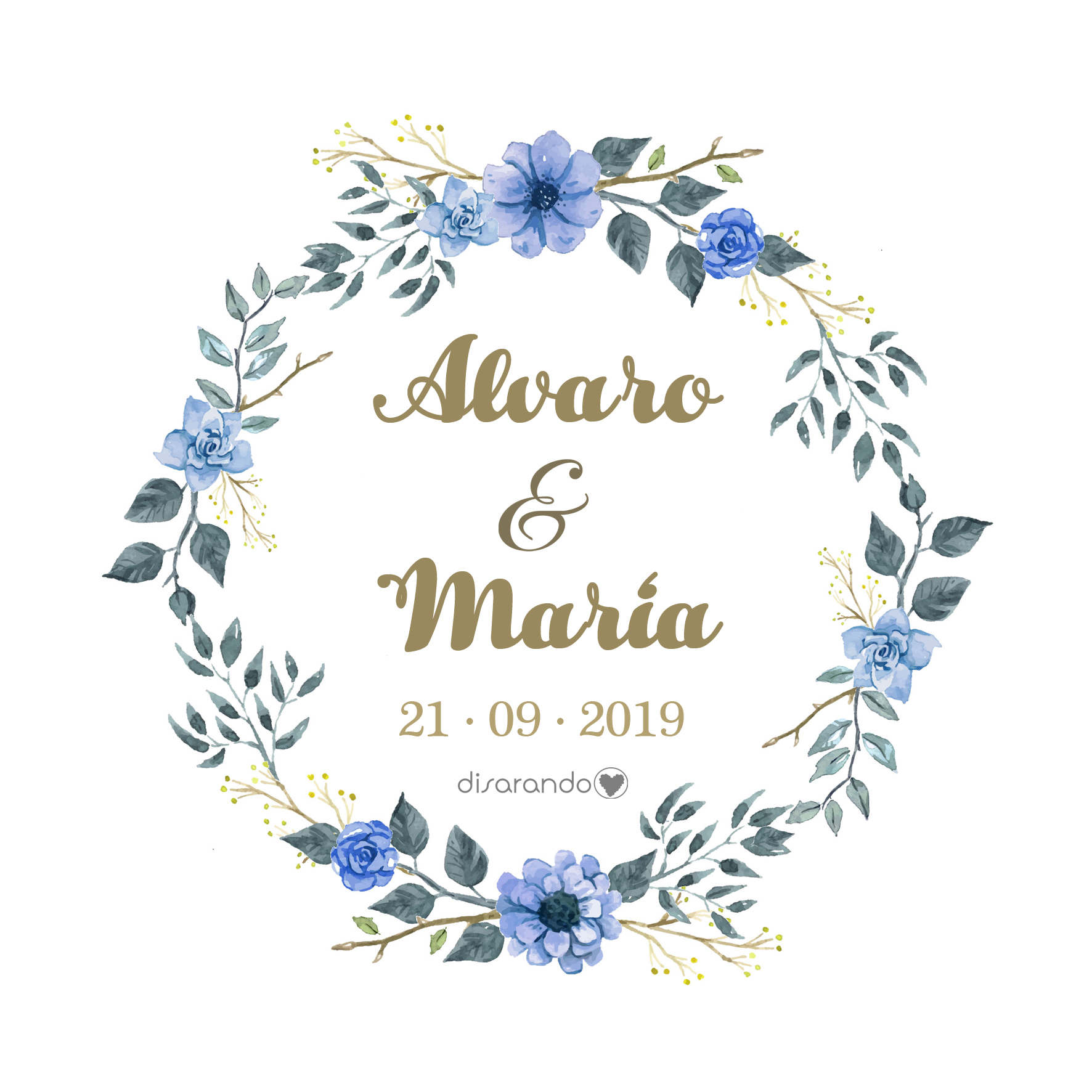 Etiquetas Boda