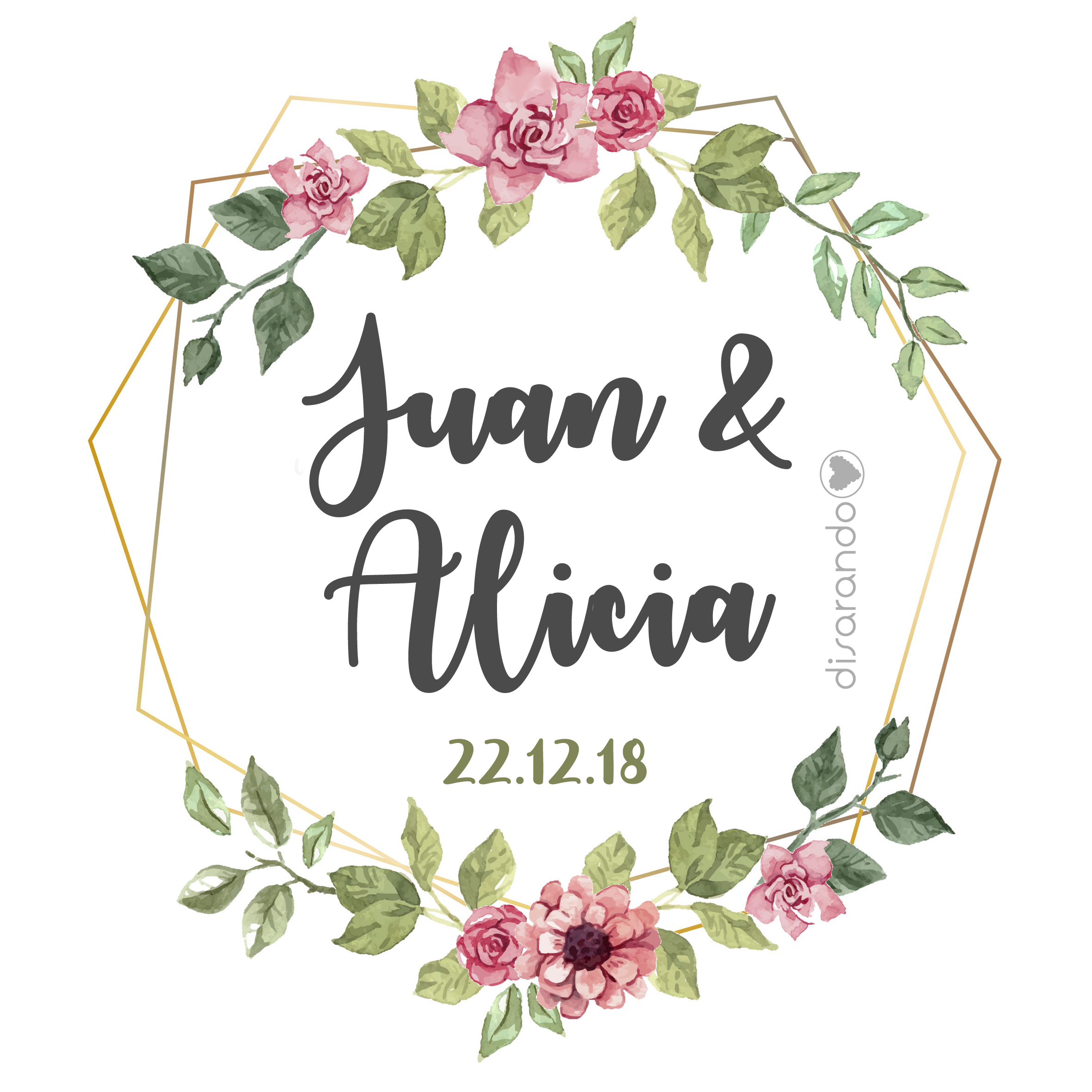 Etiquetas Boda