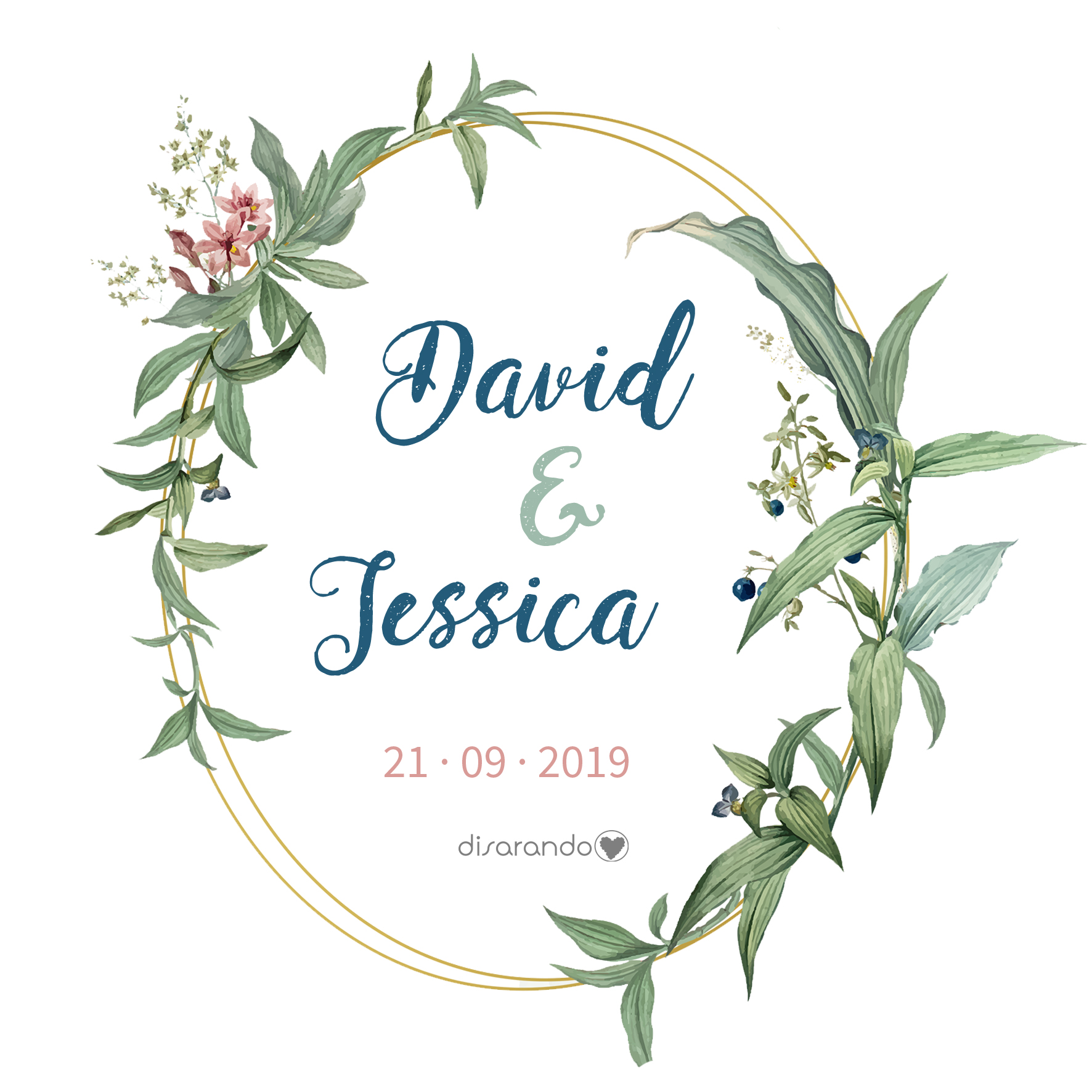 Etiquetas Boda