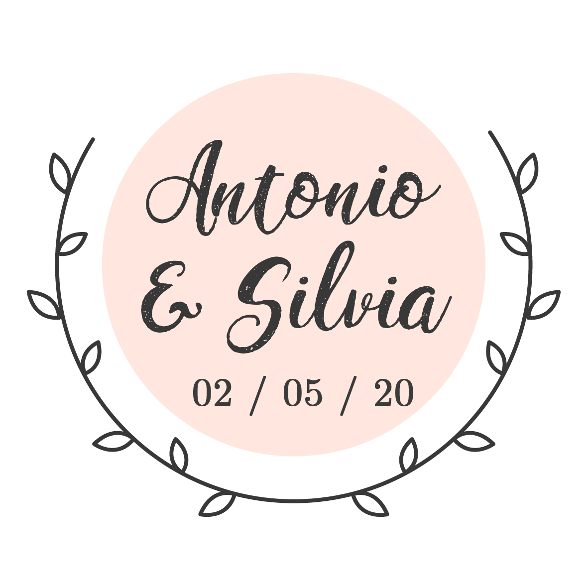 Etiquetas Boda