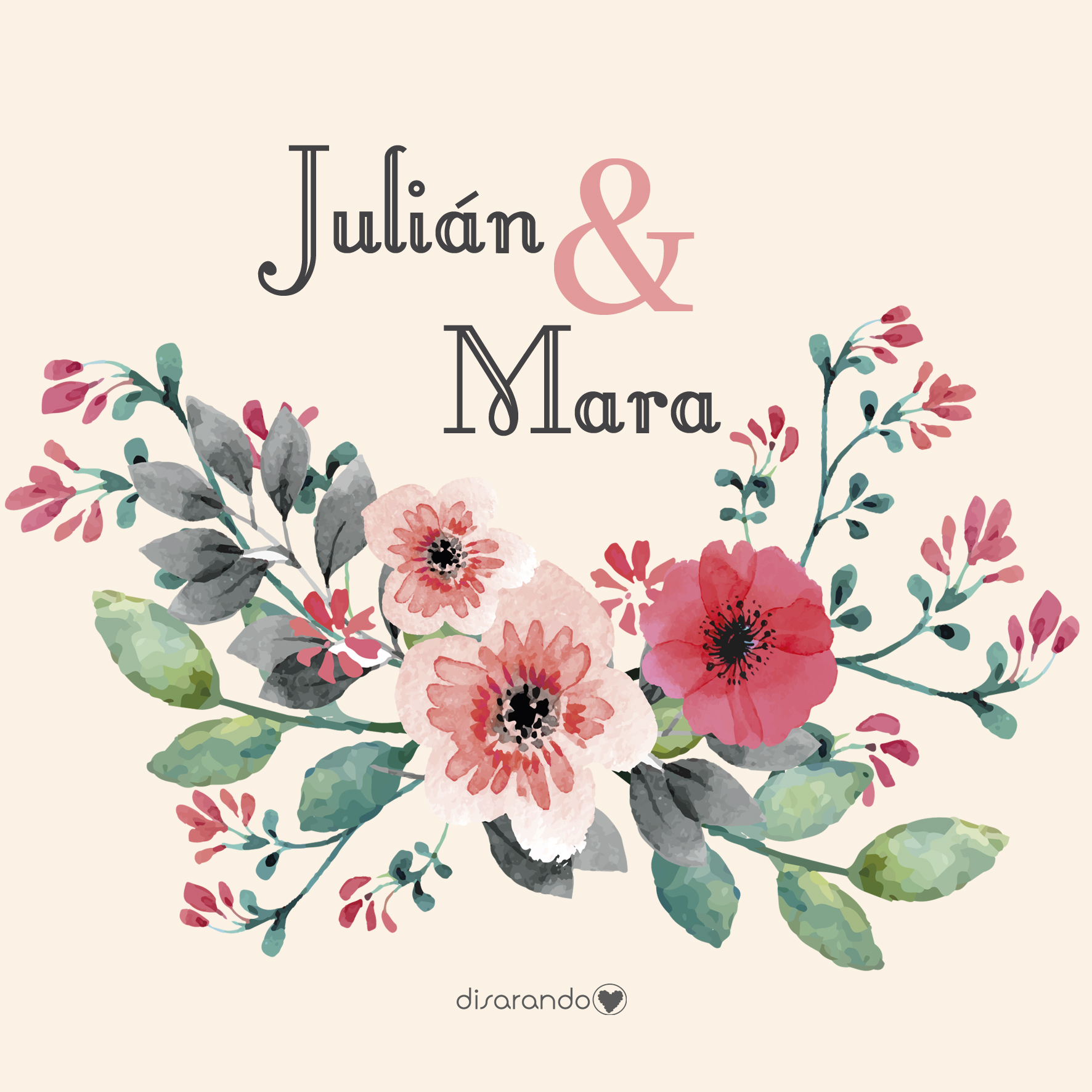 Etiquetas Boda