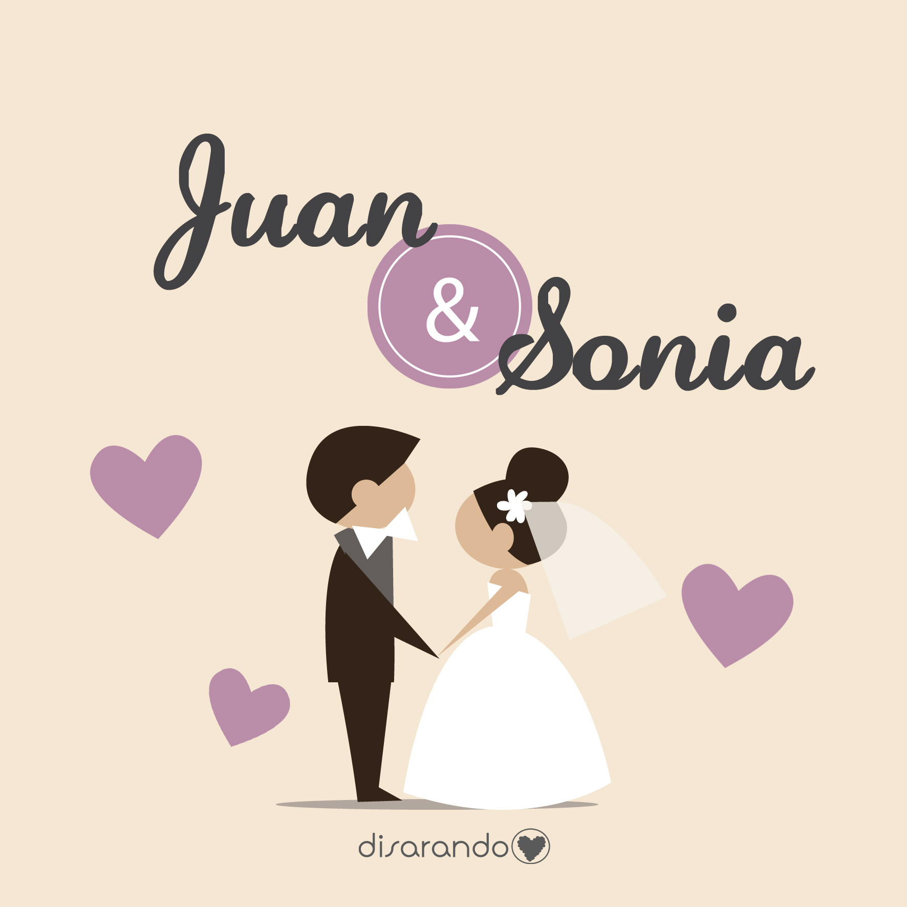 Etiquetas Boda