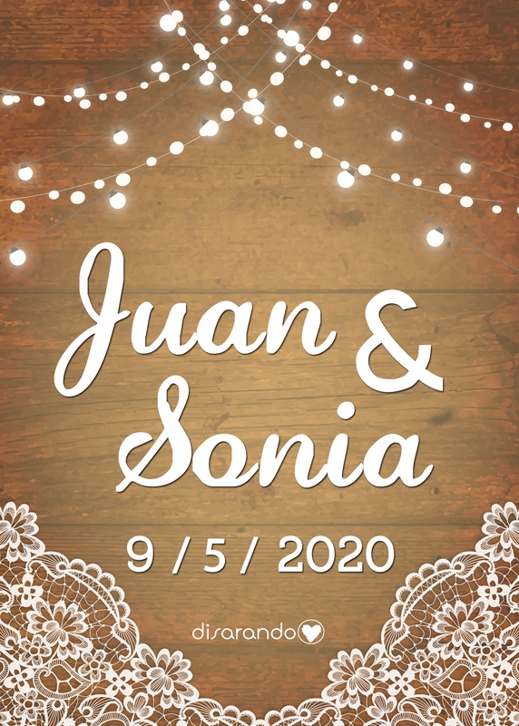 Etiquetas Boda
