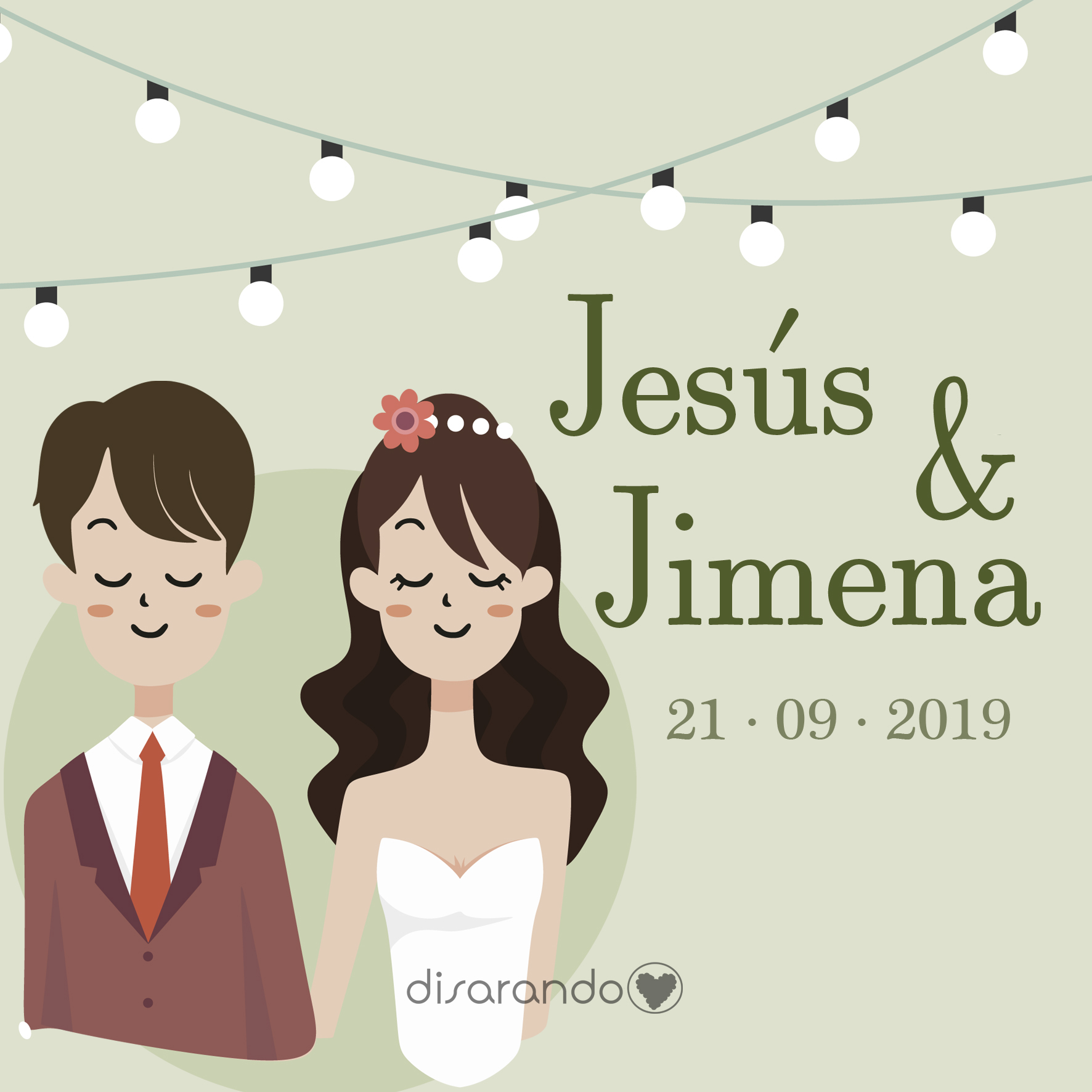 Etiquetas Boda