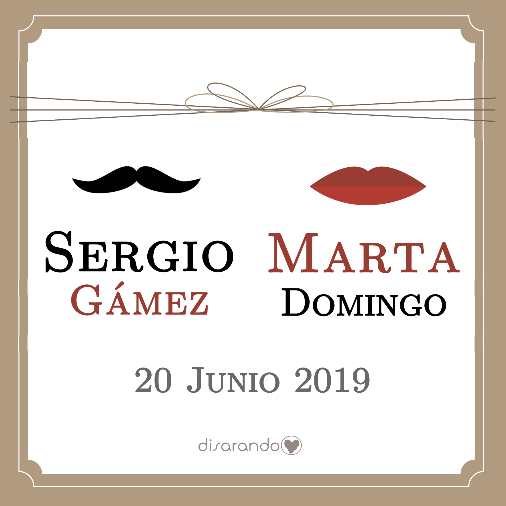 Etiquetas Boda