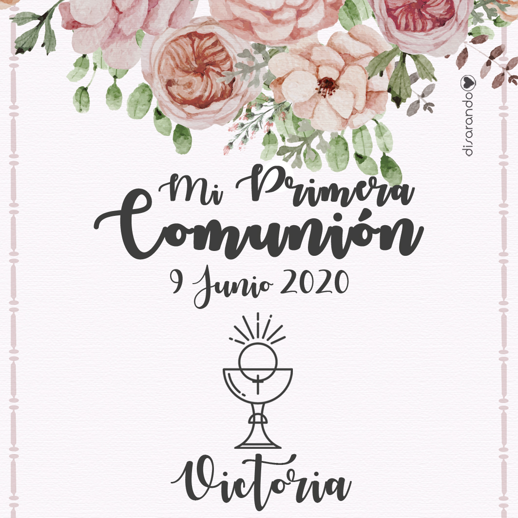Etiquetas Comunión