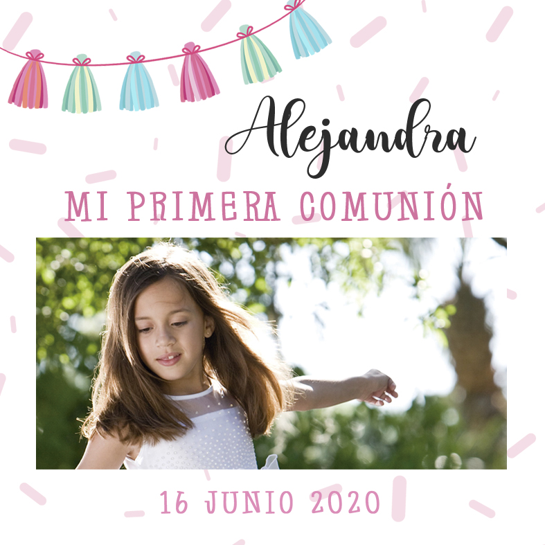 Etiquetas Comunión