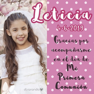 Etiquetas Comunión