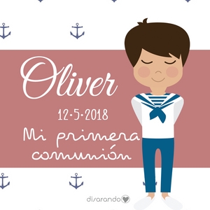 Etiquetas Comunión