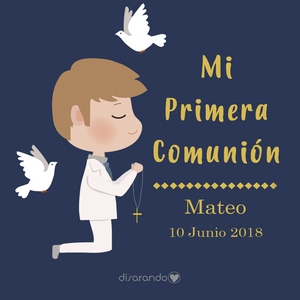 Etiquetas Comunión