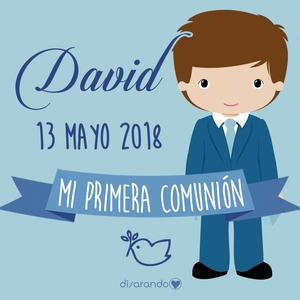 Etiquetas Comunión