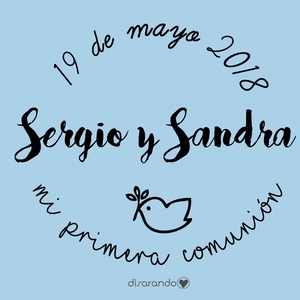 Etiquetas Comunión