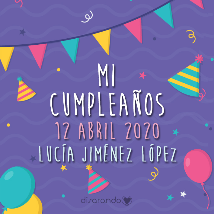 Etiquetas Cumpleaños