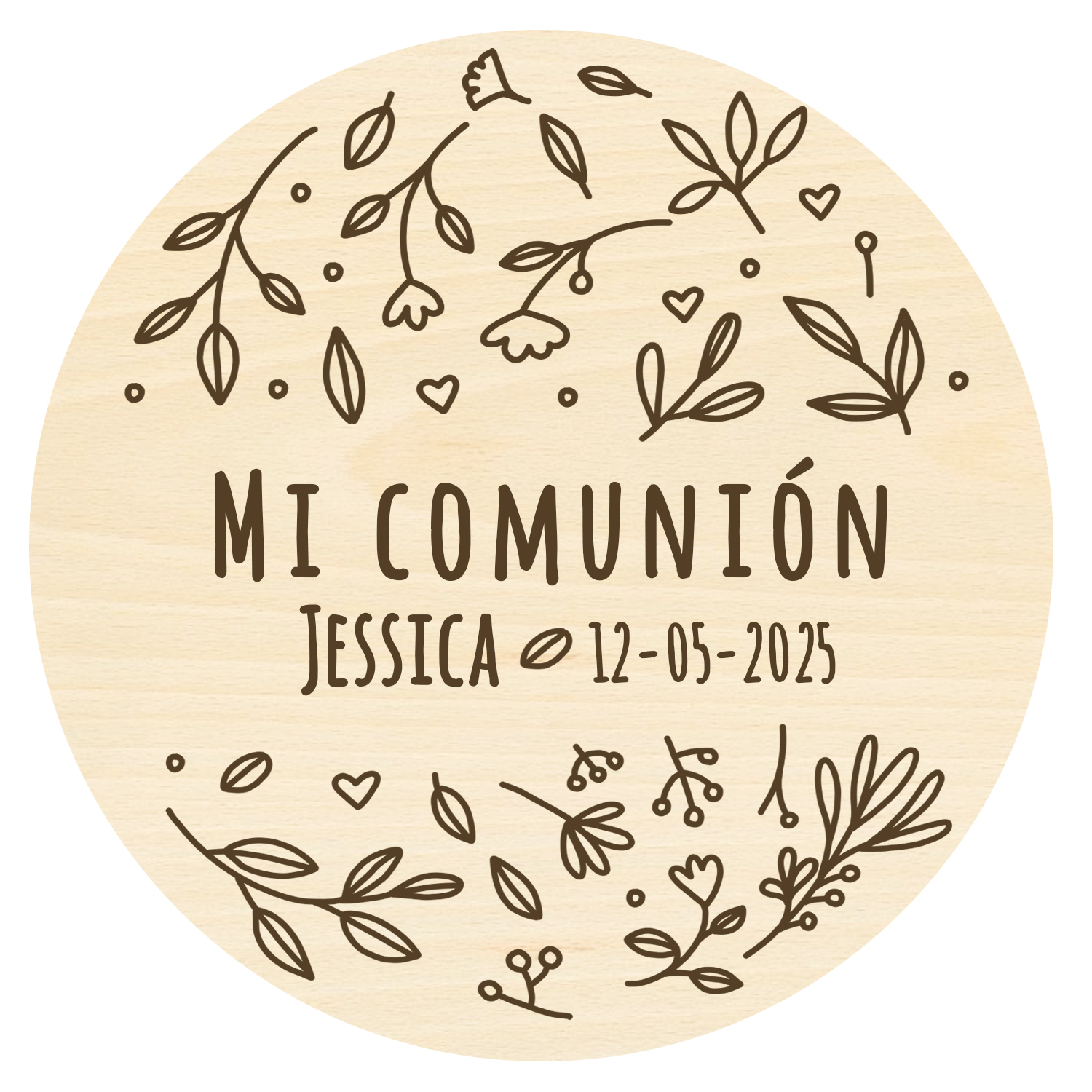 MADERA EVENTOS PERSONALIZABLE