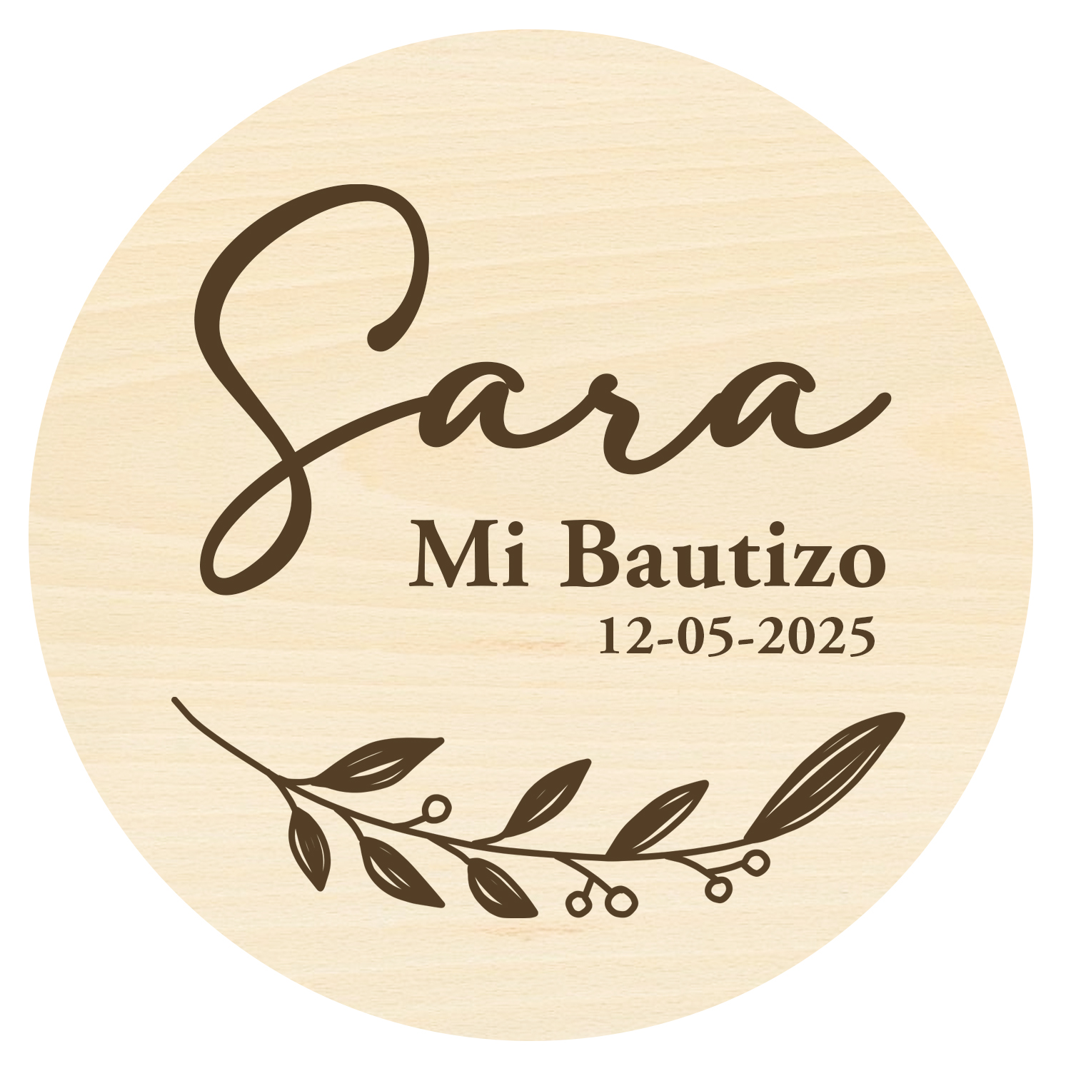 MADERA EVENTOS PERSONALIZABLE