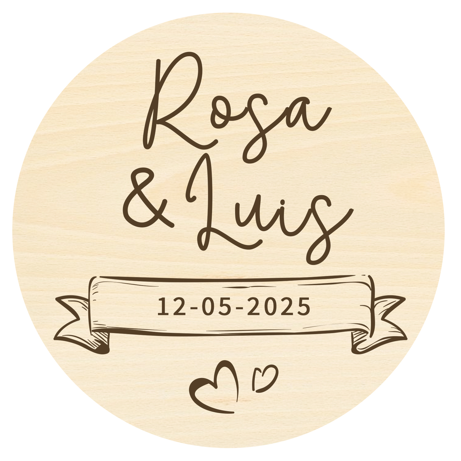 MADERA EVENTOS PERSONALIZABLE