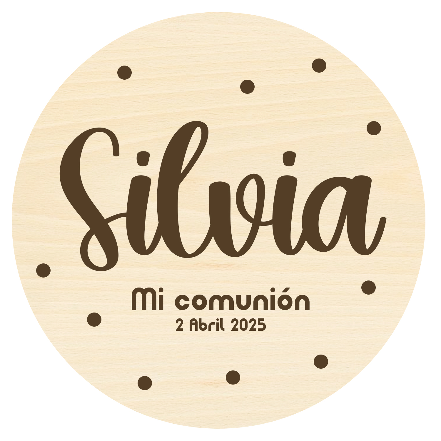 MADERA EVENTOS PERSONALIZABLE