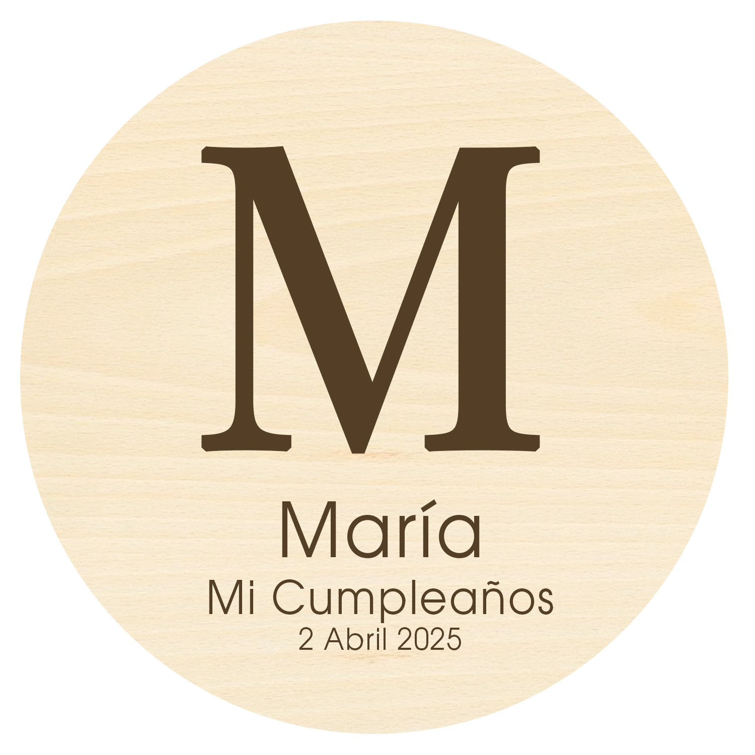 MADERA EVENTOS PERSONALIZABLE