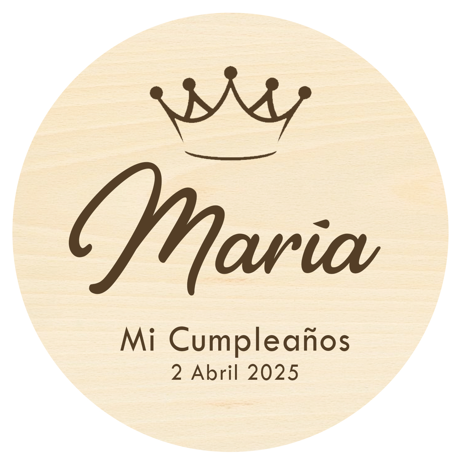 MADERA EVENTOS PERSONALIZABLE